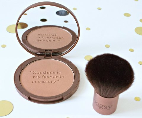 Bagsy Kabuki Brush and Ray of Sunshine Bronzer